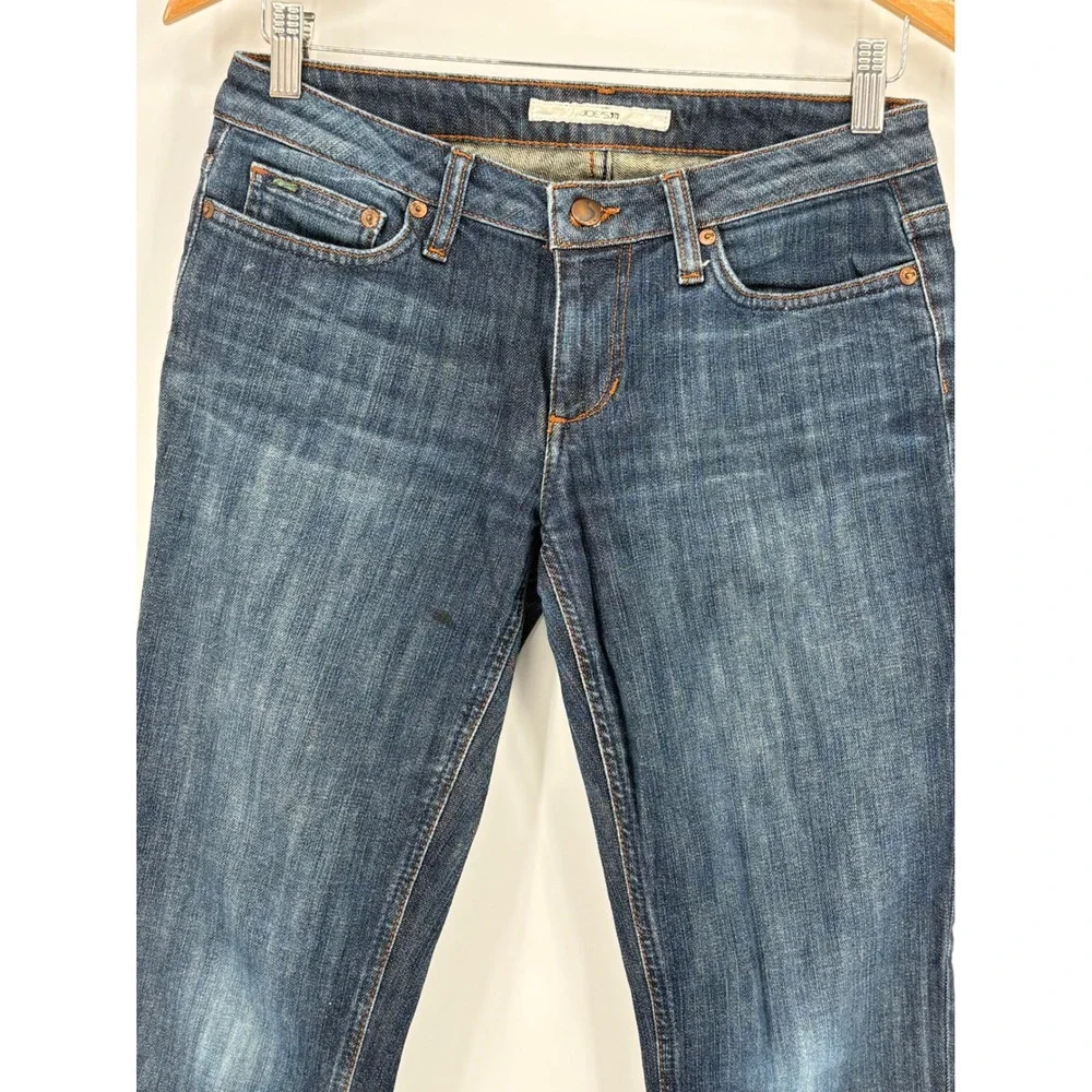 Joe's Jeans The Provocateur Bootcut Jeans W27 Blue Denim Stretch Flap Pocket
